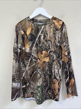 Realtree Little Boy's Long Sleeve Shirt Size M (8)